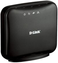 alt Dlink DSL-320B-Z1 modem, front view